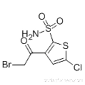 3- (2-Bromoacetil) -5-cloro-2-tiofenossulfonamida CAS 160982-11-6